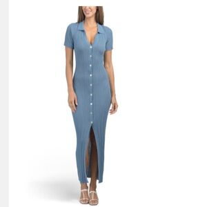 Women's Blue Button-Up L SPACE
UNDERTOW DRESS large NWT